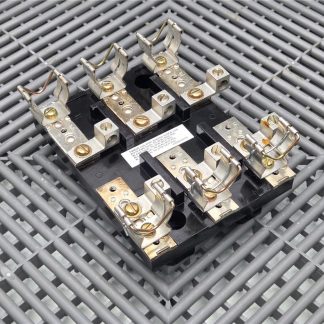 Square D A30325-284-03 Fuse Block for Starter MCC Model 6 Buckets - Used