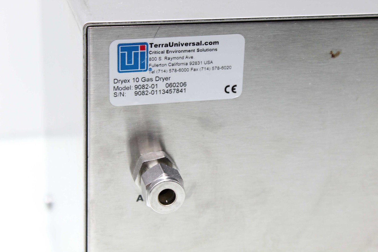 Terra Universal Dryex 10 9082-01 / Precision Gas Dryer / - Used - Image 6