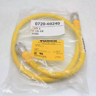 Turck RSV RKV 56-1M Minifast Double Ended Cordset U2286-2 9A / 600V - New