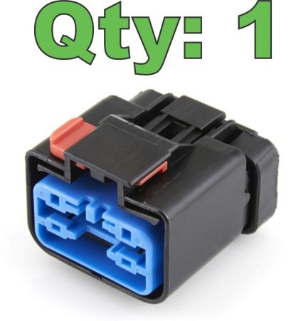 New Aptiv 54201009 Apex 2.8 10-Way Sealed Female Hybrid Connector, Black - New - Image 19