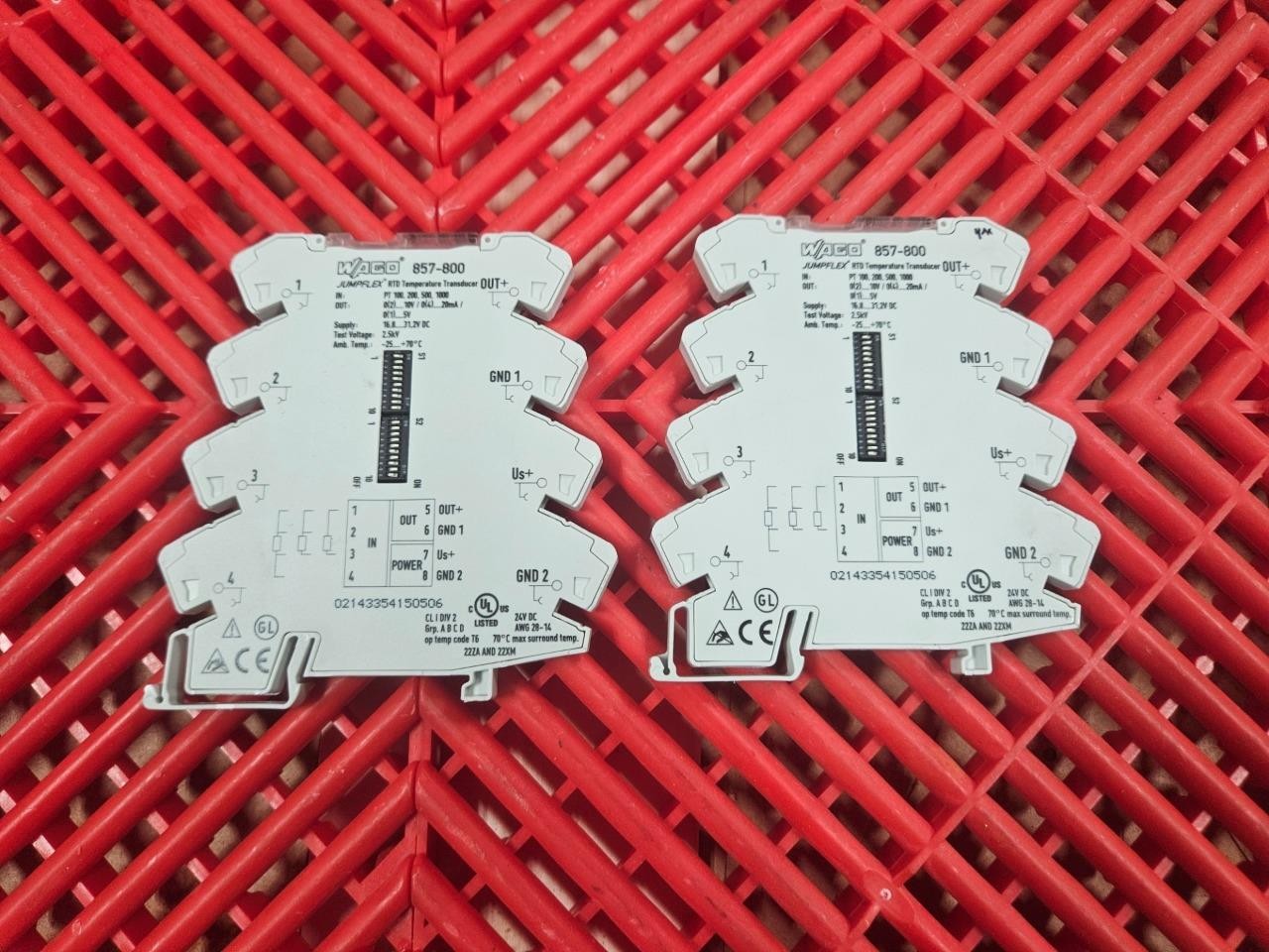 Wago 857-800 RTD Temperature Transducer Sensor - Used - Image 3