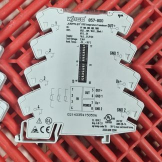 Wago 857-800 RTD Temperature Transducer Sensor - Used