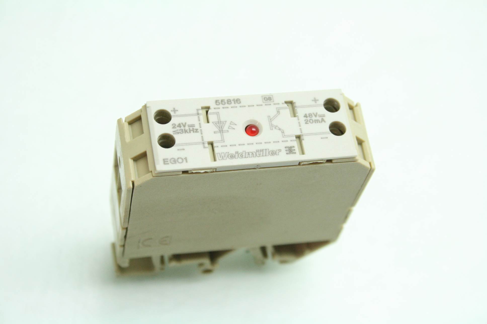 Weidmuller EGO1 55816 High Frequency Solid State Relay 24V DC In 48V @ 20mA - Used - Image 7