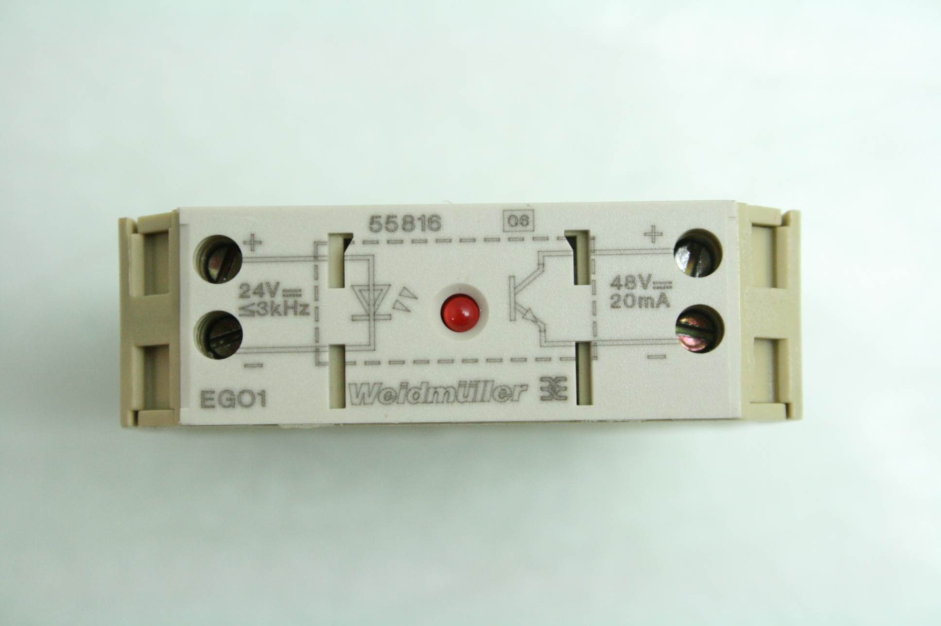 Weidmuller EGO1 55816 High Frequency Solid State Relay 24V DC In 48V @ 20mA - Used - Image 10