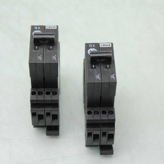 2 Allen Bradley 1492-GS2G150 Two Pole Circuit Breakers 15A - Used