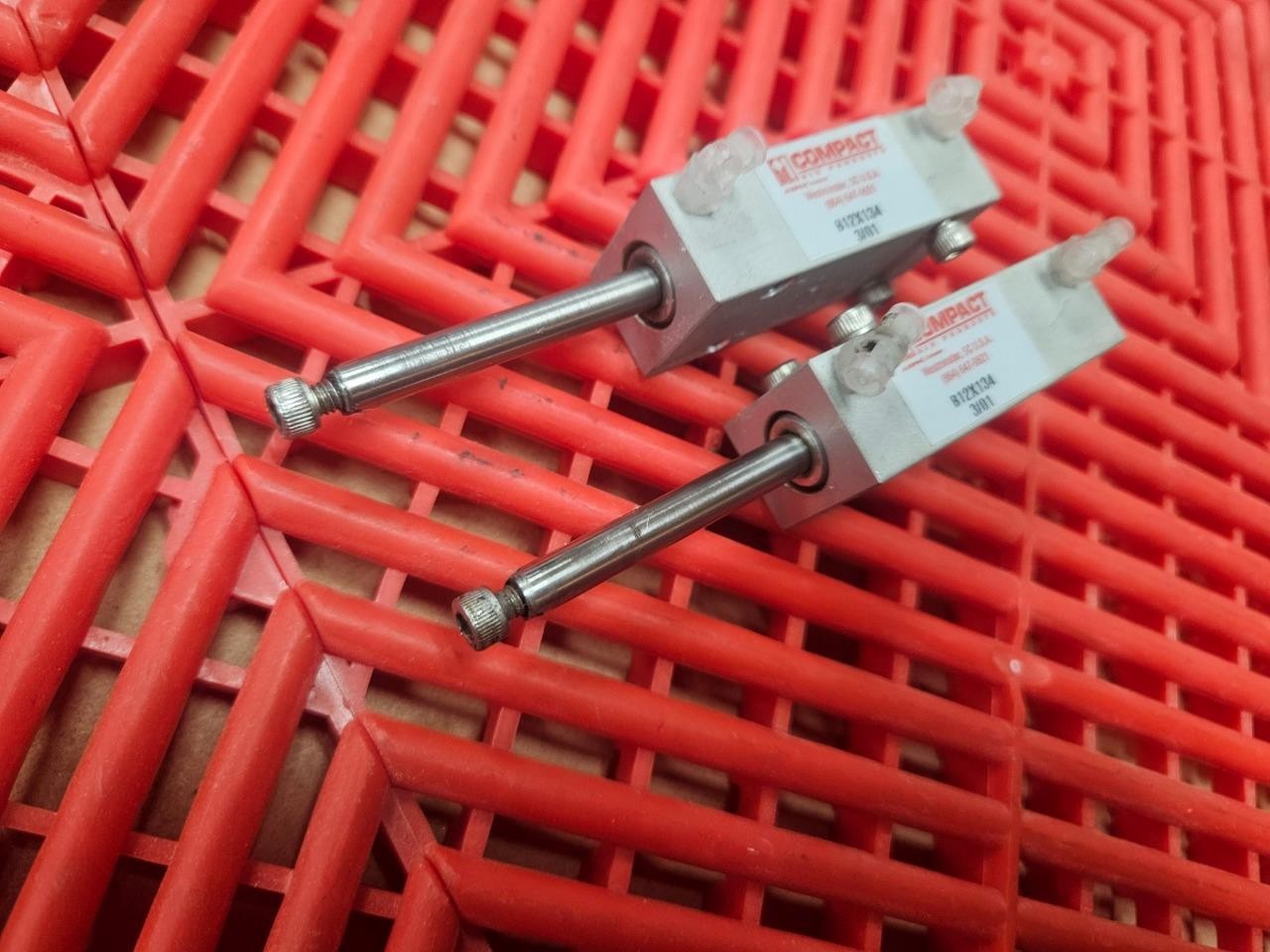 2 Compact B12X134 Compact Air Cylinders 12mm Bore x 45mm Stroke - Used - Image 5
