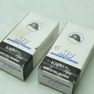 2 New Krown Regal KC45-12 Mounted Pillow Block Bearings 1/2" Dia - New