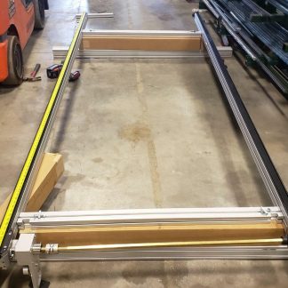 2 Rexroth 3842999716 CS-1186-3200 Single Track Section Belt Conveyors 3200mm - Used