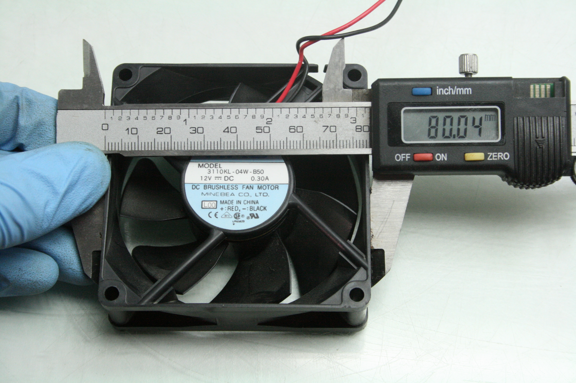 20 NMB 3110KL-04W-B50 DC Axial 80mm Frame Brushless Fan 12V DC - Used - Image 13