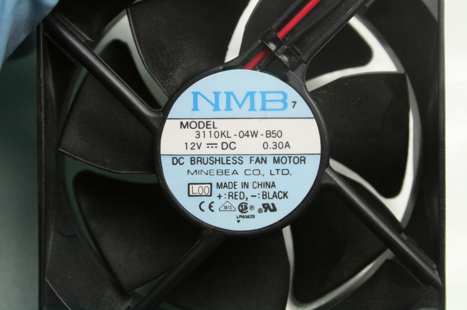 20 NMB 3110KL-04W-B50 DC Axial 80mm Frame Brushless Fan 12V DC - Used - Image 3