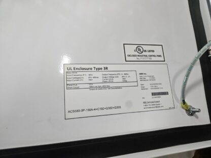 2021 ABB ACS580-0P-156A-4+C192+G302+G303 VFD AC Drive 125 HP / 460V Three Phase - New - Image 20