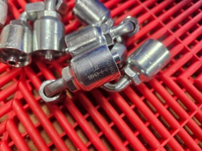 (22) Parker 13943-6-6 Hydraulic Hose Fitting 3/8" Hose X 3/8" Female JIC Swivel - New - Image 4