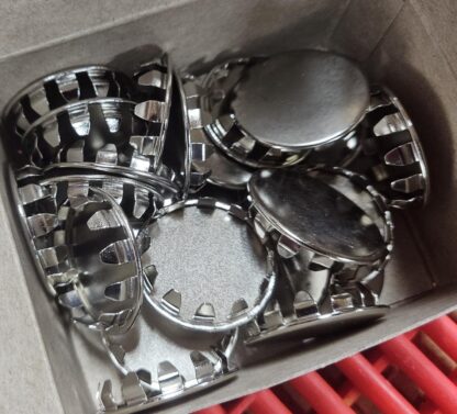 25 New 9563K48 Nickle Plated Snap In Panel Plugs for 1-1/4" ID - New - Image 8