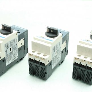3 Telemecanique GV2GH7 Contactor Motor Starter,(1) 6-10A, (1) 9-14A, (1) 2.5-4A - Used