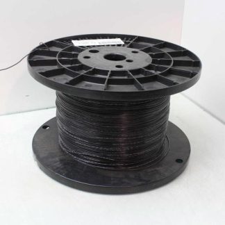 3500 ft. Champlain 1430/22T07-0 Wire Black 22 AWG TEW 105 Deg PVC Insulation - New