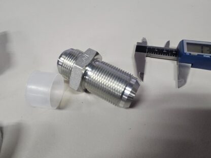 (5) New Brennan 2700-16-16 Male JIC Flare Bulkhead Hydraulic Fitting 16MJ-16MJ - New - Image 5