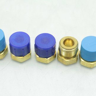 5 New Parker 12-6 RB-B Reducing Adapters / 3/4" MNPT x 3/8" FNPT Pipe Fittings - New