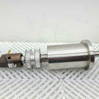 52-132692C Spindle w/ Deublin 55-904003-920 Rotating Union & 2 Gears - Used