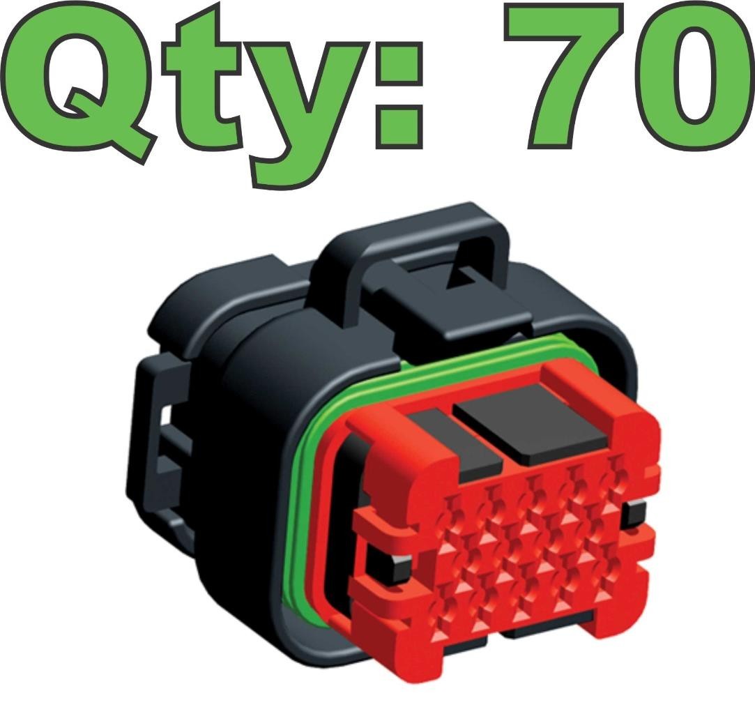 (70) New TE Connectivity / Deutsch 776273-1 AMPSEAL 14 Pos Connector - New