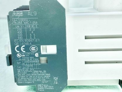 ABB AL9-30-10 Contactor 24 VDC 9A 3 NO Main Contacts 1 NO Aux Contact - Used - Image 11