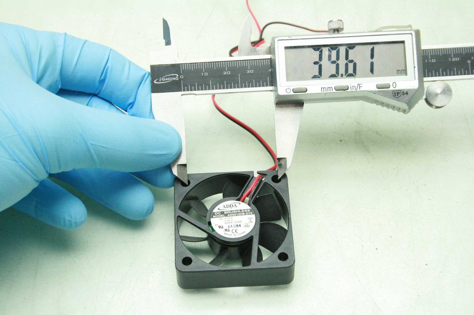ADDA DC Brushless Axial Fan AD5012HB-D70 50 x 50 x 15mm 12VDC - Used - Image 4