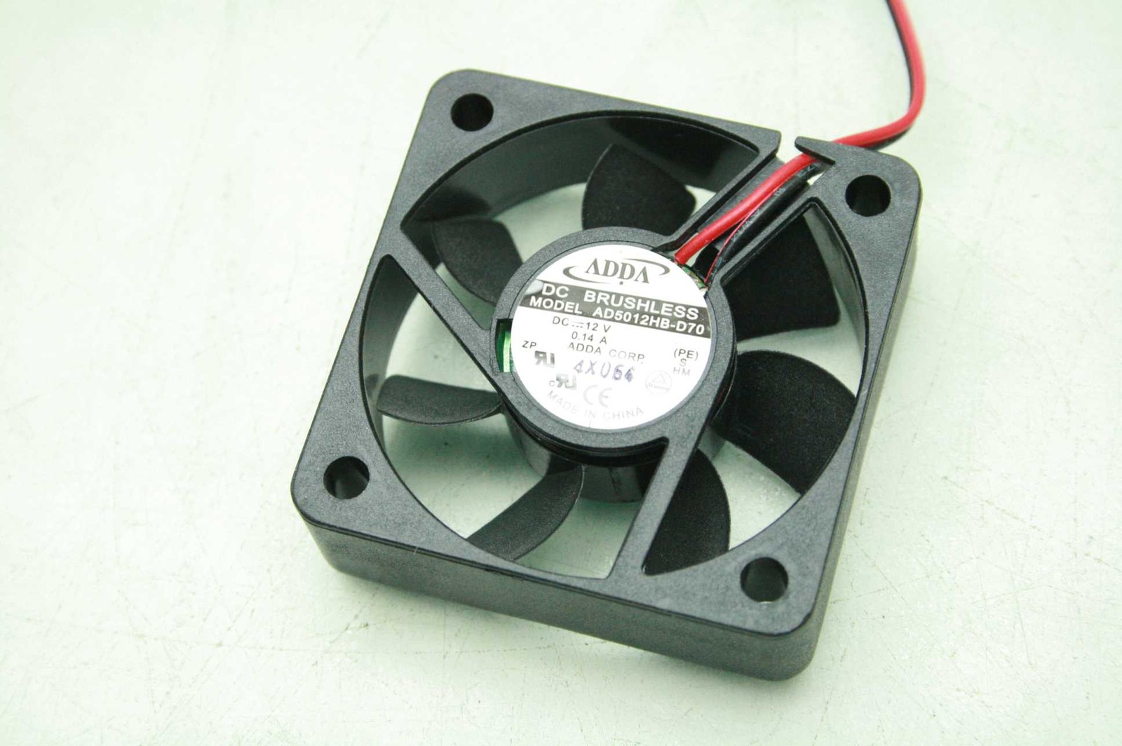 ADDA DC Brushless Axial Fan AD5012HB-D70 50 x 50 x 15mm 12VDC - Used