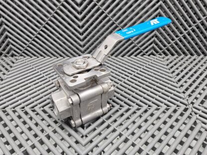 AT Controls Series 88 1" 316 Stainless Ball Valve RTFE Seat, WOG 800 PSI CF8M - Used - Image 12