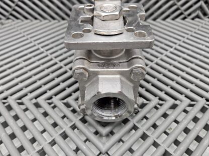 AT Controls Series 88 1" 316 Stainless Ball Valve RTFE Seat, WOG 800 PSI CF8M - Used - Image 13