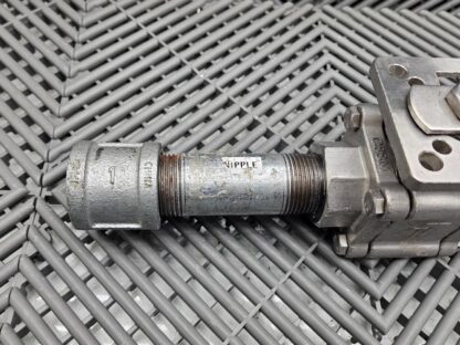 AT Controls Series 88 1" 316 Stainless Ball Valve RTFE Seat, WOG 800 PSI CF8M - Used - Image 14