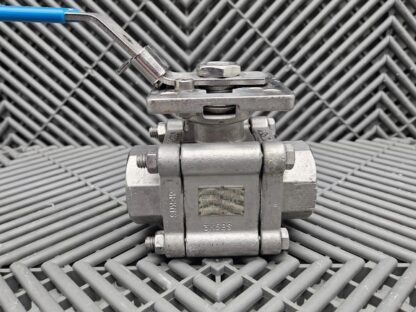 AT Controls Series 88 1" 316 Stainless Ball Valve RTFE Seat, WOG 800 PSI CF8M - Used - Image 6