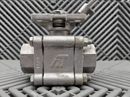 AT Controls Series 88 1" 316 Stainless Ball Valve RTFE Seat, WOG 800 PSI CF8M - Used - Image 8