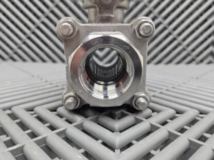 AT Controls Series 88 1" 316 Stainless Ball Valve RTFE Seat, WOG 800 PSI CF8M - Used - Image 9
