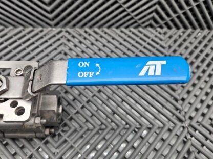 AT Controls Series 88 1" 316 Stainless Ball Valve RTFE Seat, WOG 800 PSI CF8M - Used - Image 10