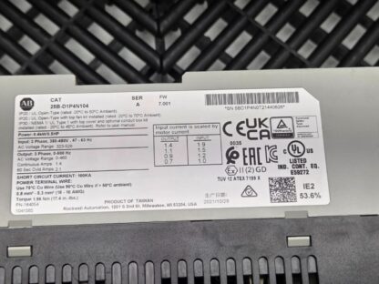 Allen-Bradley 25B-D1P4N104 Ser A PowerFlex 525 AC Drive 0.5HP w/Options US Stock - New other (see details) - Image 9