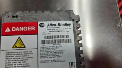 Allen-Bradley 2715P-T15CD Panelview 5510 HMI Panel Ser. A - Used - Image 3