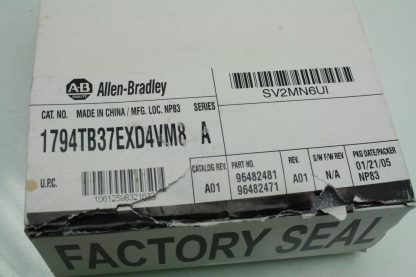 Allen Bradley Flex IO Distribution Board 1794 TB37EXD4VM8 Analog 37 PIN New New other see details 182045341955 3