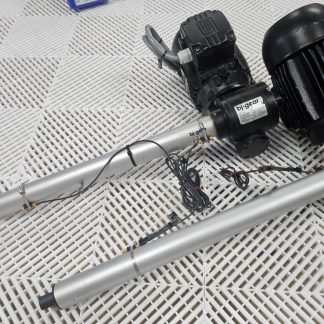 BJ-Gear WEG 0.62 kW Motorized Screw Jack Linear Actuator 16" Stroke (Lot of 2) - Used