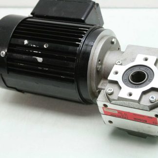 Bodine 42Y6BFPP 3-Phase AC Gearmotor Right-Angle 10:1 140 RPM - Used