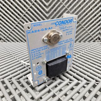 Condor HA24-0.5-A+ Power Supply, 24V / 0.5 Amps / 100-240V Input - Used
