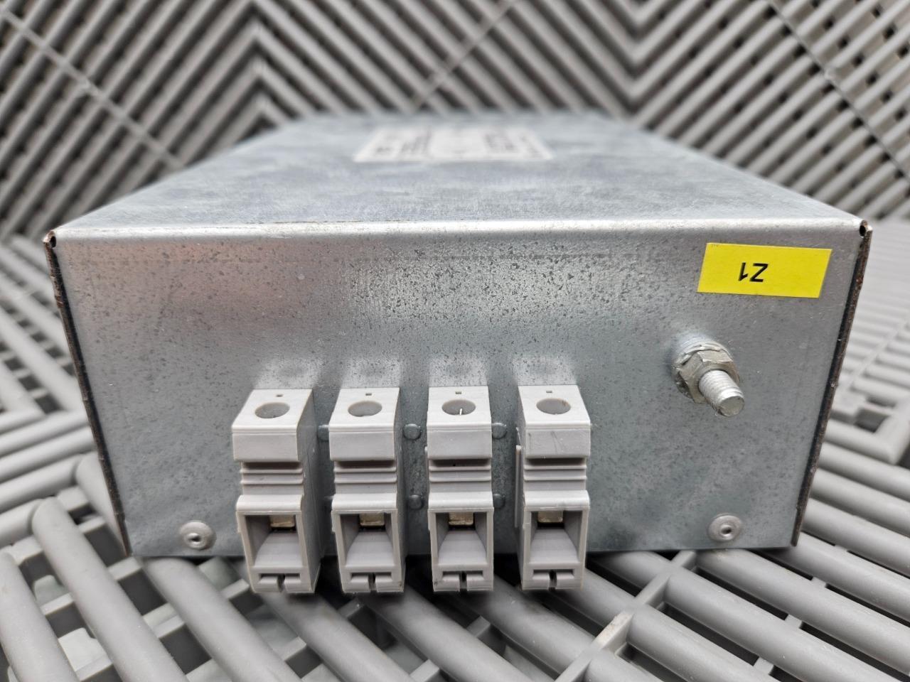 Corcom 25AYC10B Filter Power Line 25A 480 VAC Ph-Ph, 278 VAC Ph-Neutral - Used - Image 3