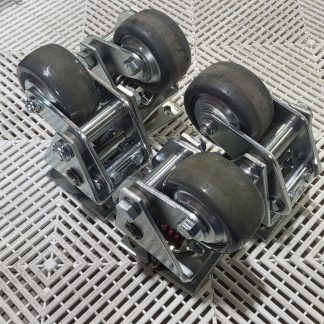 Darcor SL404 4" Spring Suspension Swivel Caster 900lb (Lot of 4) - Used