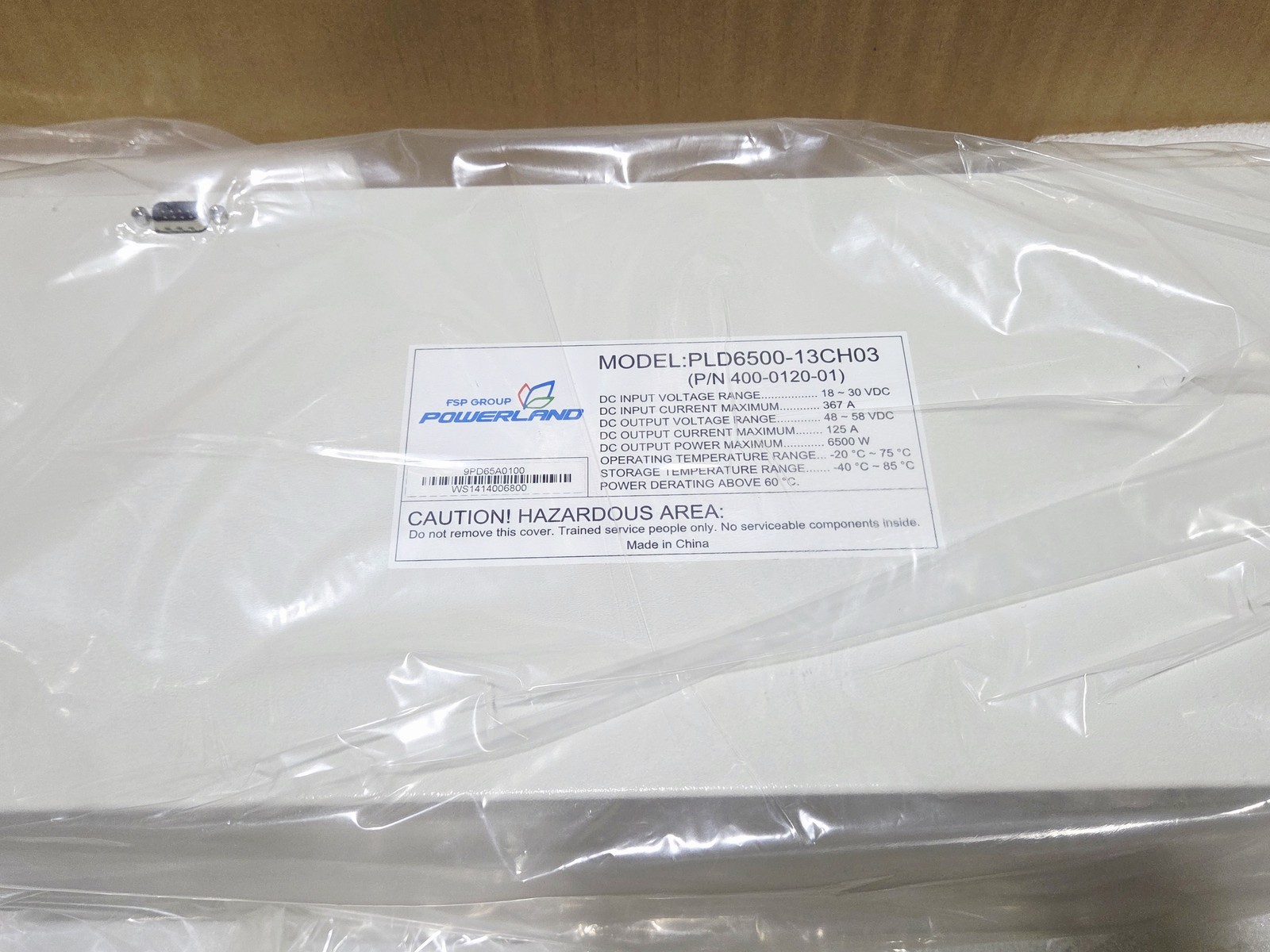 FSP Powerland PLD6500-13CH03 6500W DC-DC Boost Converter New - New - Image 3