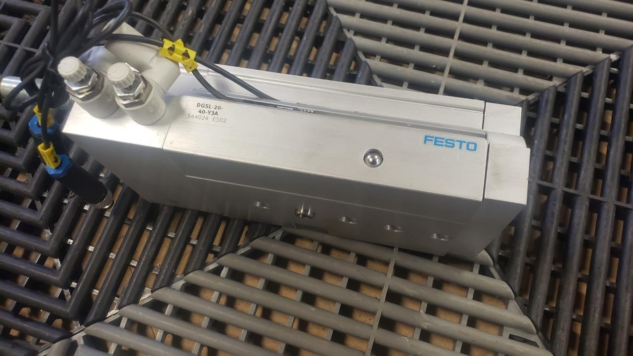 Festo DGSL-20-40-Y3A Mini Slide Pneumatic 20mm Bore x 40mm Stroke 544024 - Used - Image 6