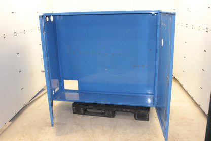 Hitachi Steel Two Door Wide Electrical Enclosure Box 1700mm x 1400mm x 450mm Used 182514641155 25