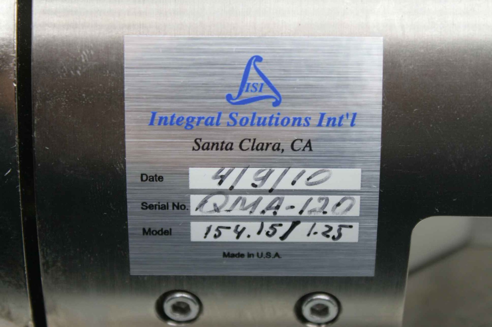 Integral Solution International Quasi-Static Tester QST-2002 - For parts or not working - Image 8
