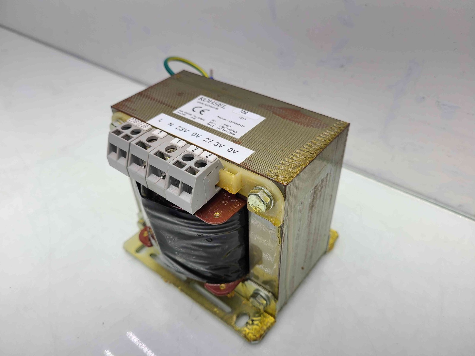 Kohsel Elektronik 120/60-8131 Transformer 230VAC - Used