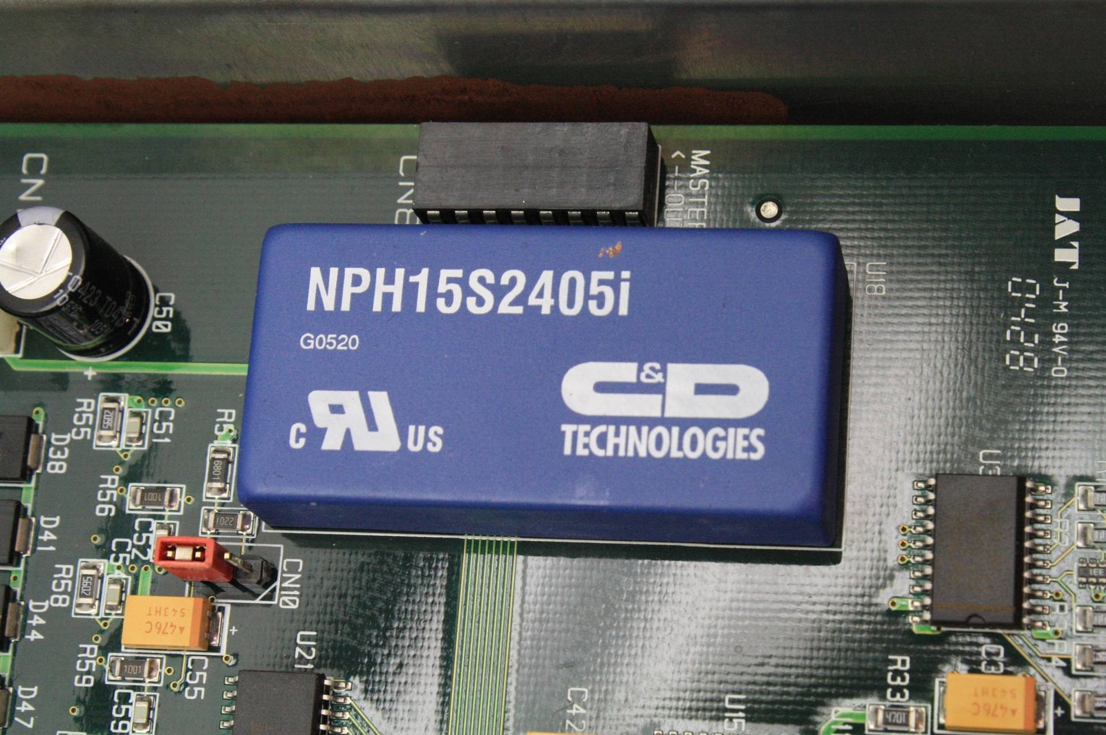 Kratos CC7318AB Issue-7 Mass Spectrometer Motor Control Board Type A - Used - Image 3