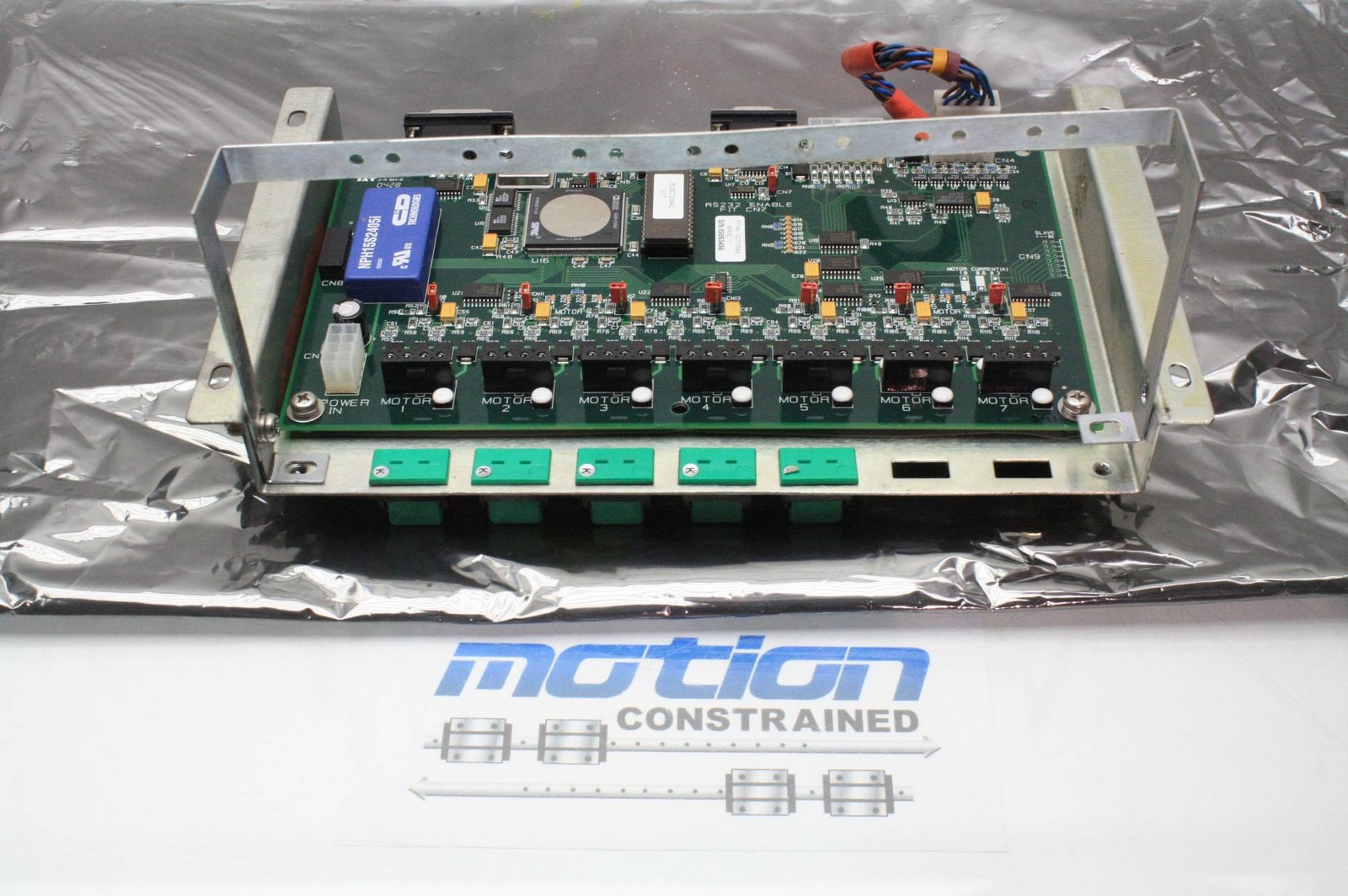 Kratos CC7318AB Issue-7 Mass Spectrometer Motor Control Board Type A - Used