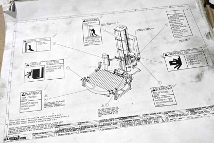 Lantech Q-Automatic Stretch Wrapping Machine Q-Auto Pallet Wrapper 45 loads/hr - Used - Image 20