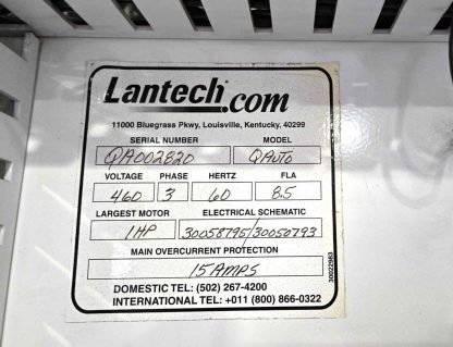 Lantech Q-Automatic Stretch Wrapping Machine Q-Auto Pallet Wrapper 45 loads/hr - Used - Image 28